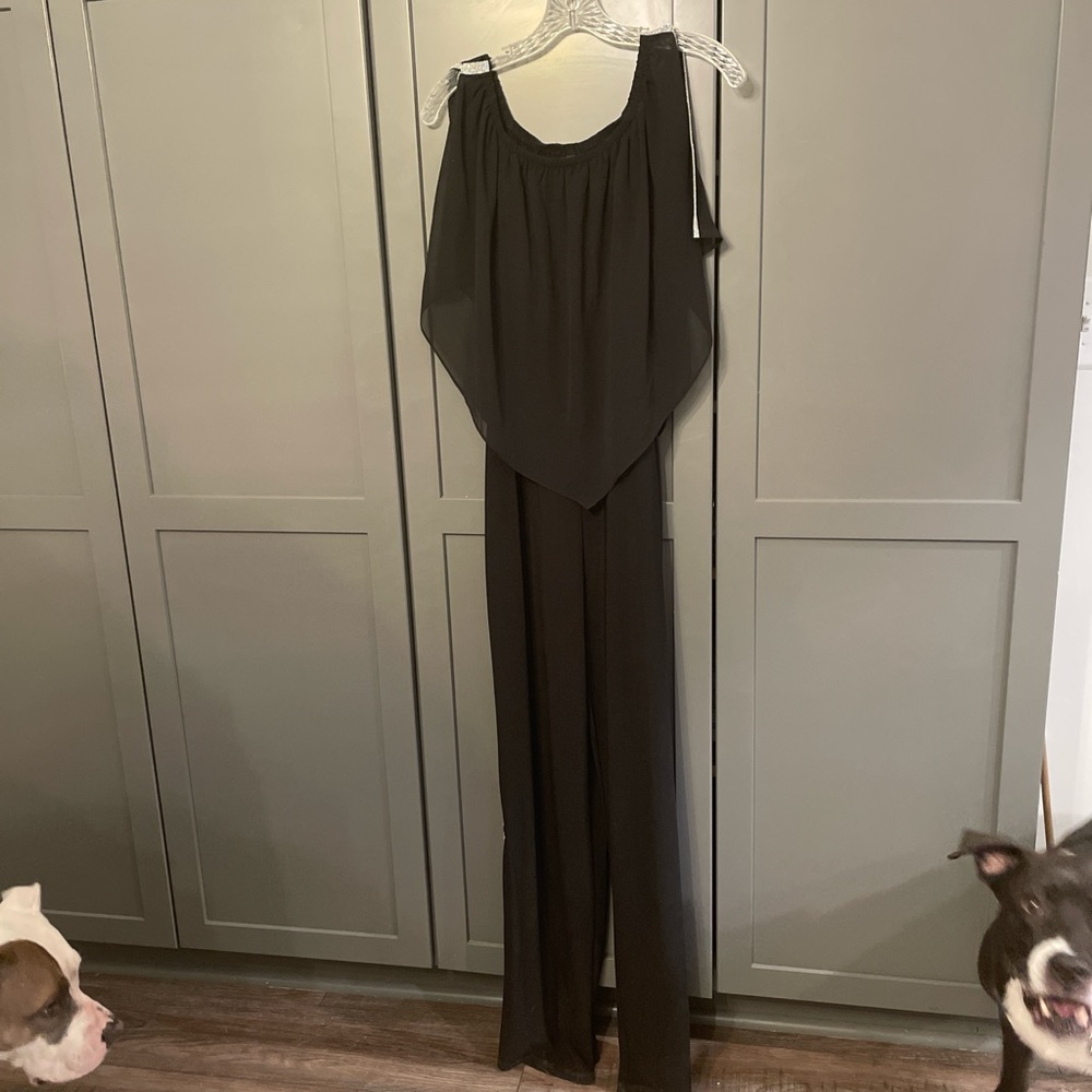 Black jumpsuit